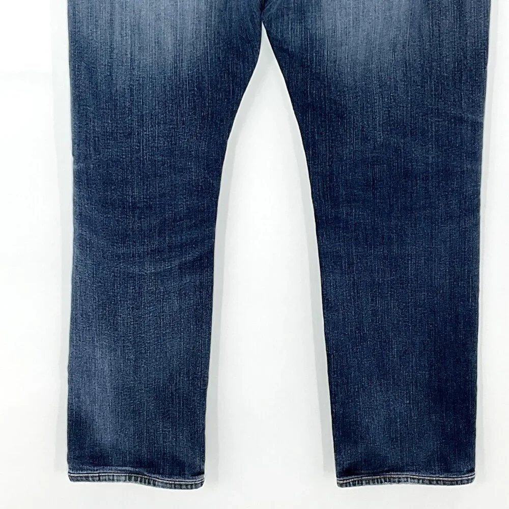 AG Adriano Goldschmied Jeans Mens 38x29 Blue Graduate Tailored Stretch Denim - Picture 5 of 13